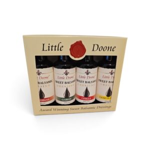 Little Doone Sweet Balsamic Dressing – Gift/Tasting Pack	4x 100ml