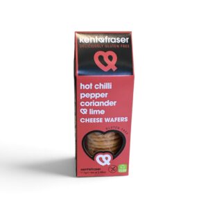 Kent & Fraser – GF Chilli Coriander & Lime Crackers 110g