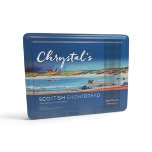 CHRYSTAL'S Scottish Shortbread Tin 60 pieces 725g