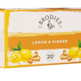 Brodies Lemon & Ginger - 20 bags